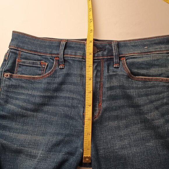 Abercrombie & Fitch Jeans Size 27/4 The Super Skinny Mid Rise Distressed - Picture 7 of 9